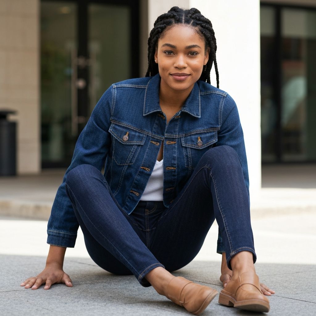 Premium denim fashion