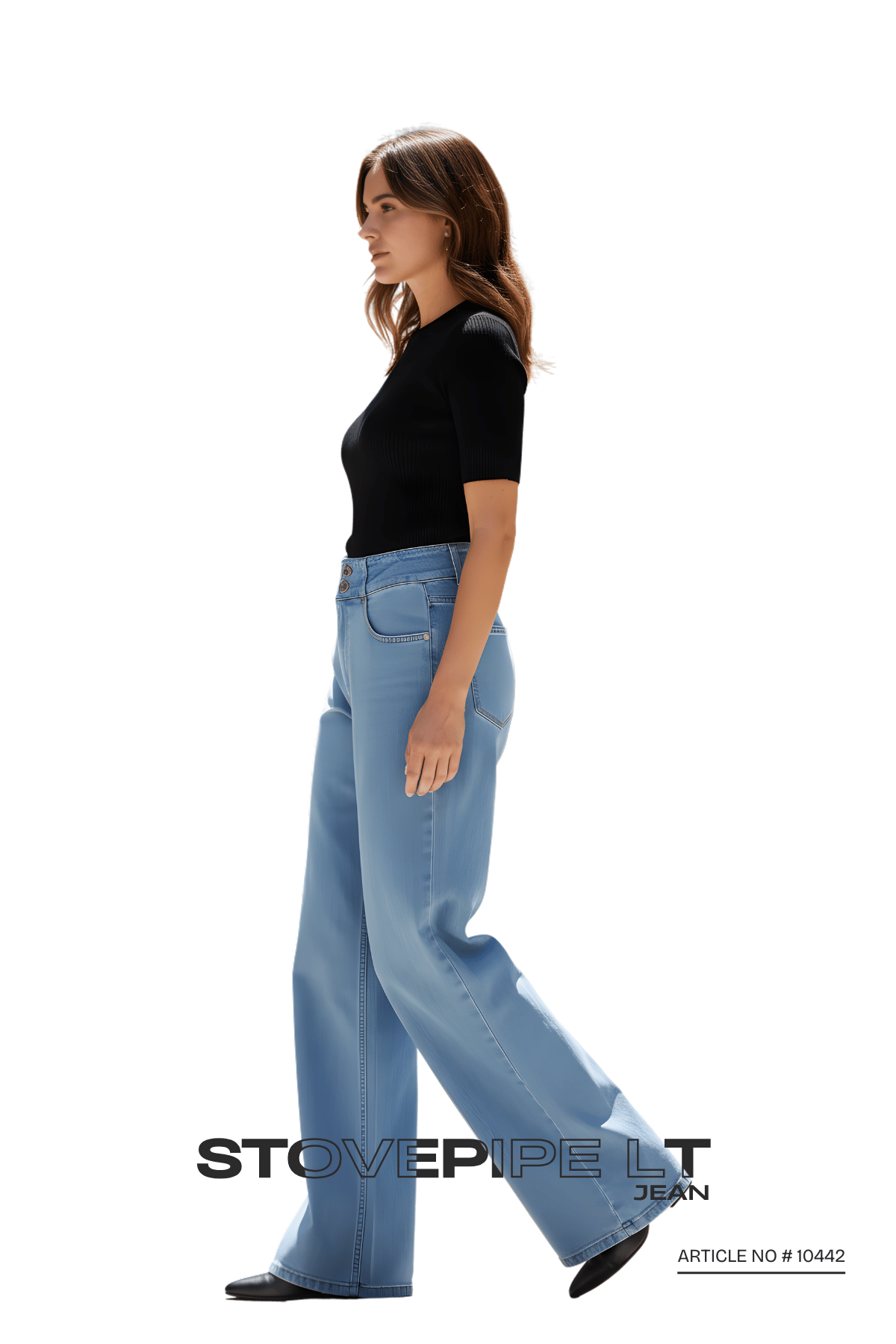 Stovepipe LT Jean by 3A APPARELS - Article #10442